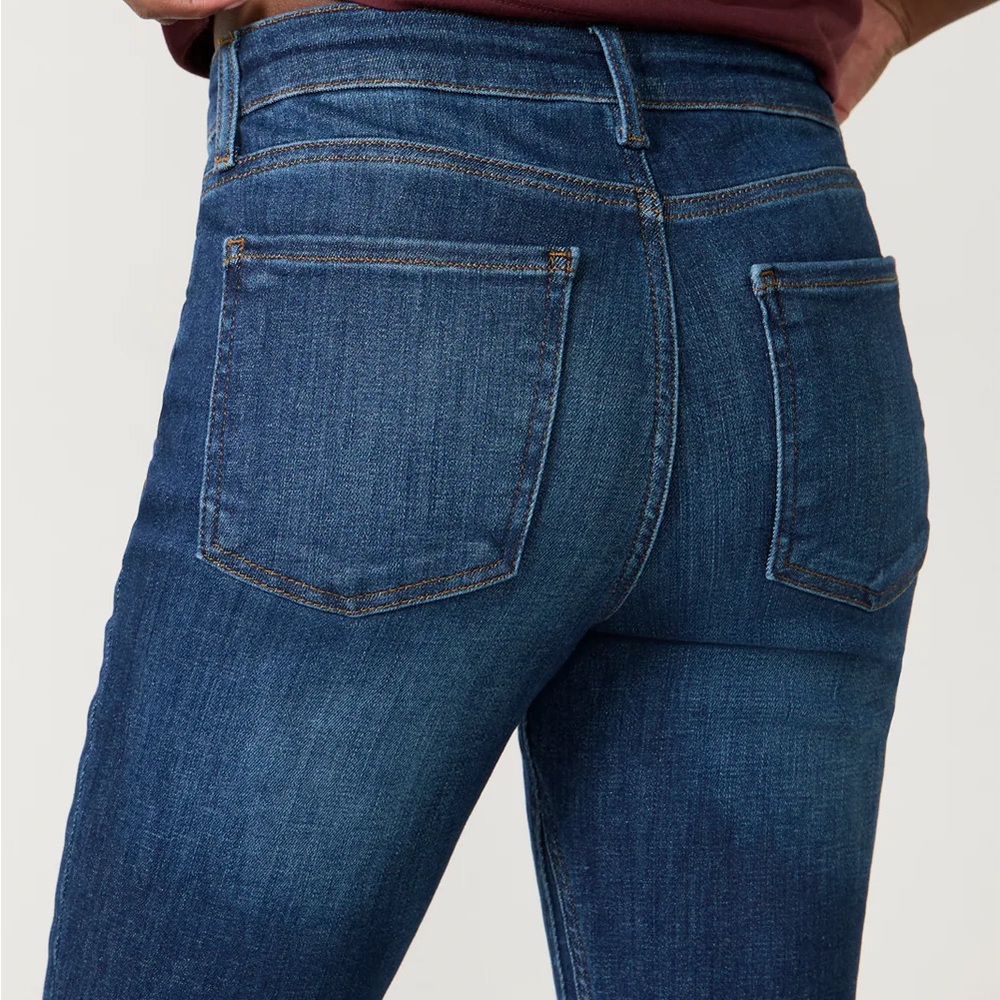 Kut from the Kloth Kelsey Fab Ab Ankle Flate Dark Blue Jeans NEW with tags - Picture 8 of 9